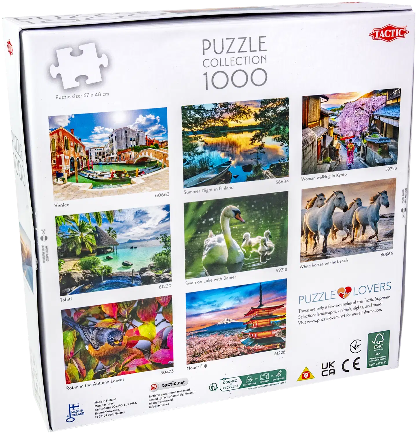 Tactic Palapeli Puzzle Lovers Carpathian mountains 1000 palaa - 5