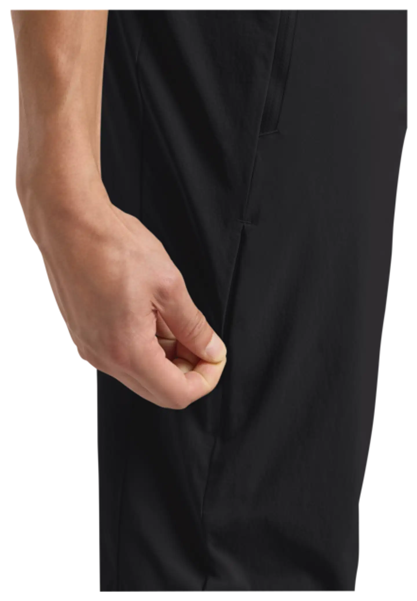 Jack Wolfskin miesten housut Hikeout - BLACK - 8