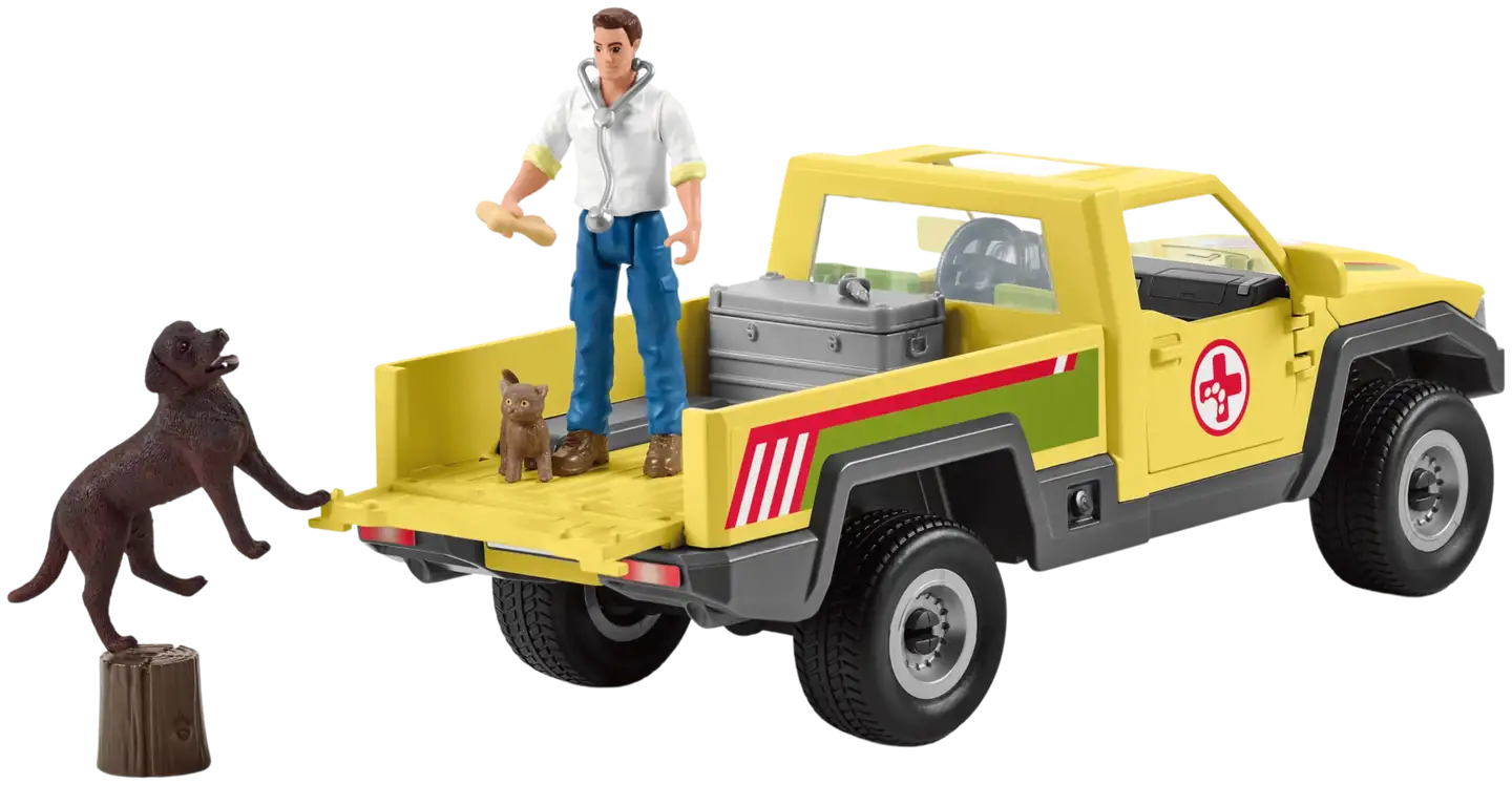Schleich Eläinlääkärin käynti maatilalla leikkisetti - 5