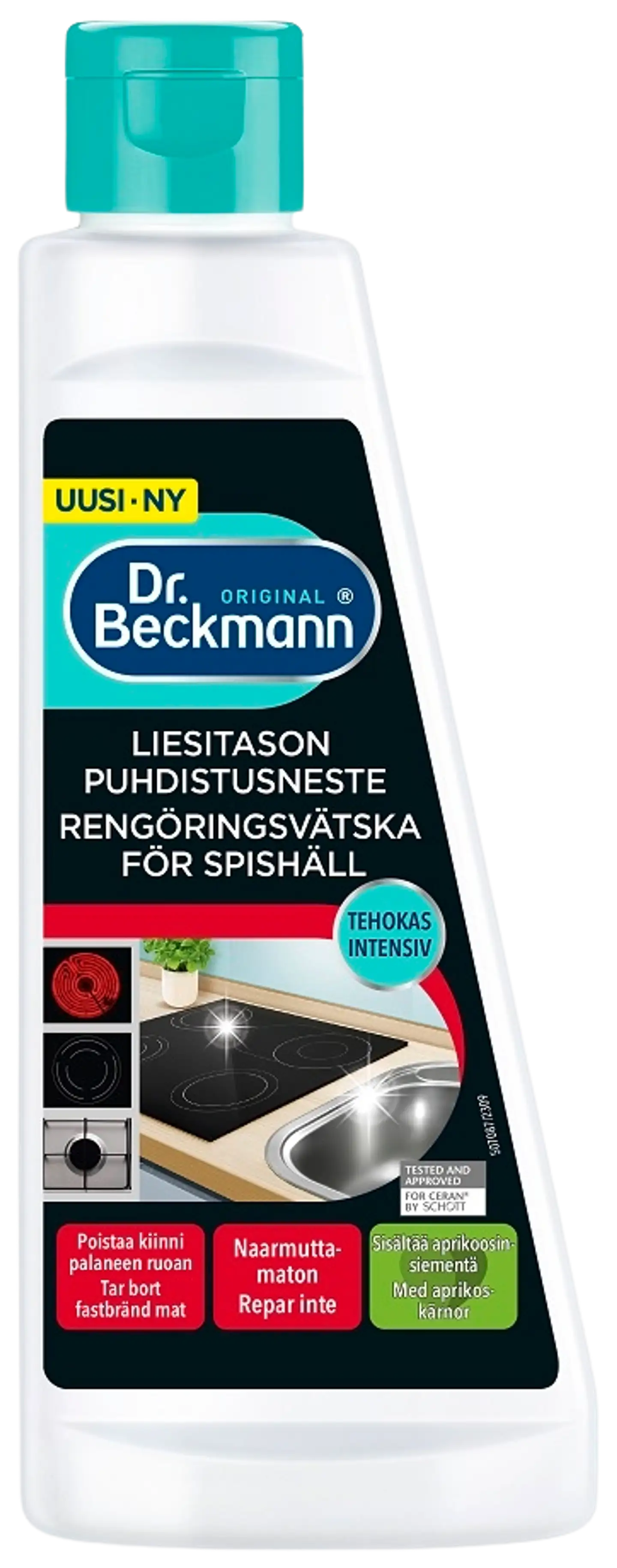 Dr Beckmann Keraamisen liesitason puhdistusneste 250 ml