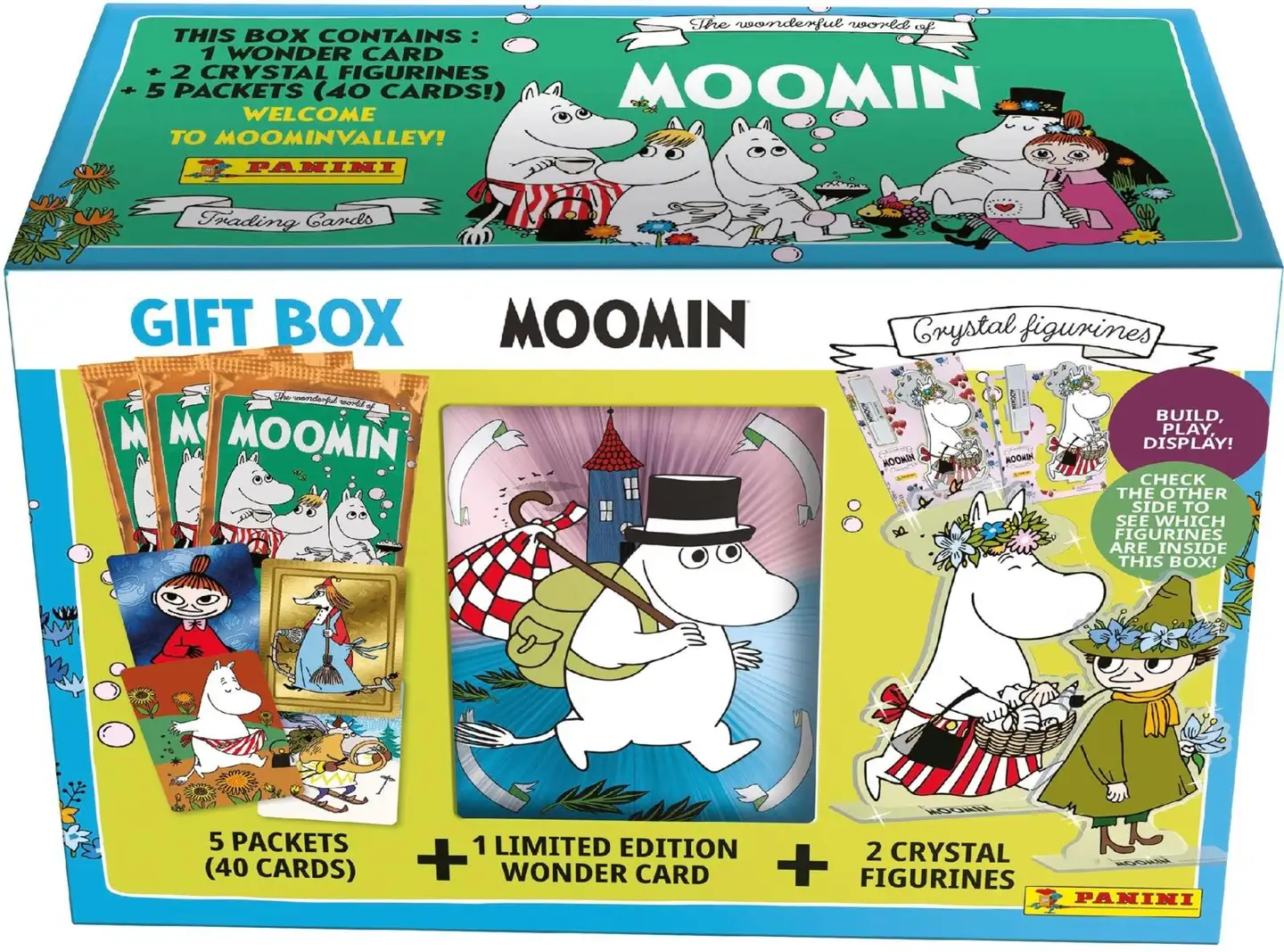 The Wonderful World of Moomin -Gift Box 2025 keräilykortit