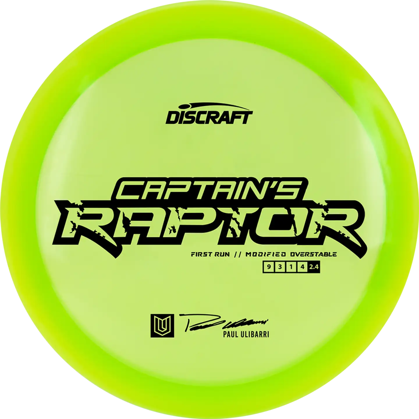 Discraft draiveri Special Blend Z Captain's Raptor Paul Ulibarri Driver - 3