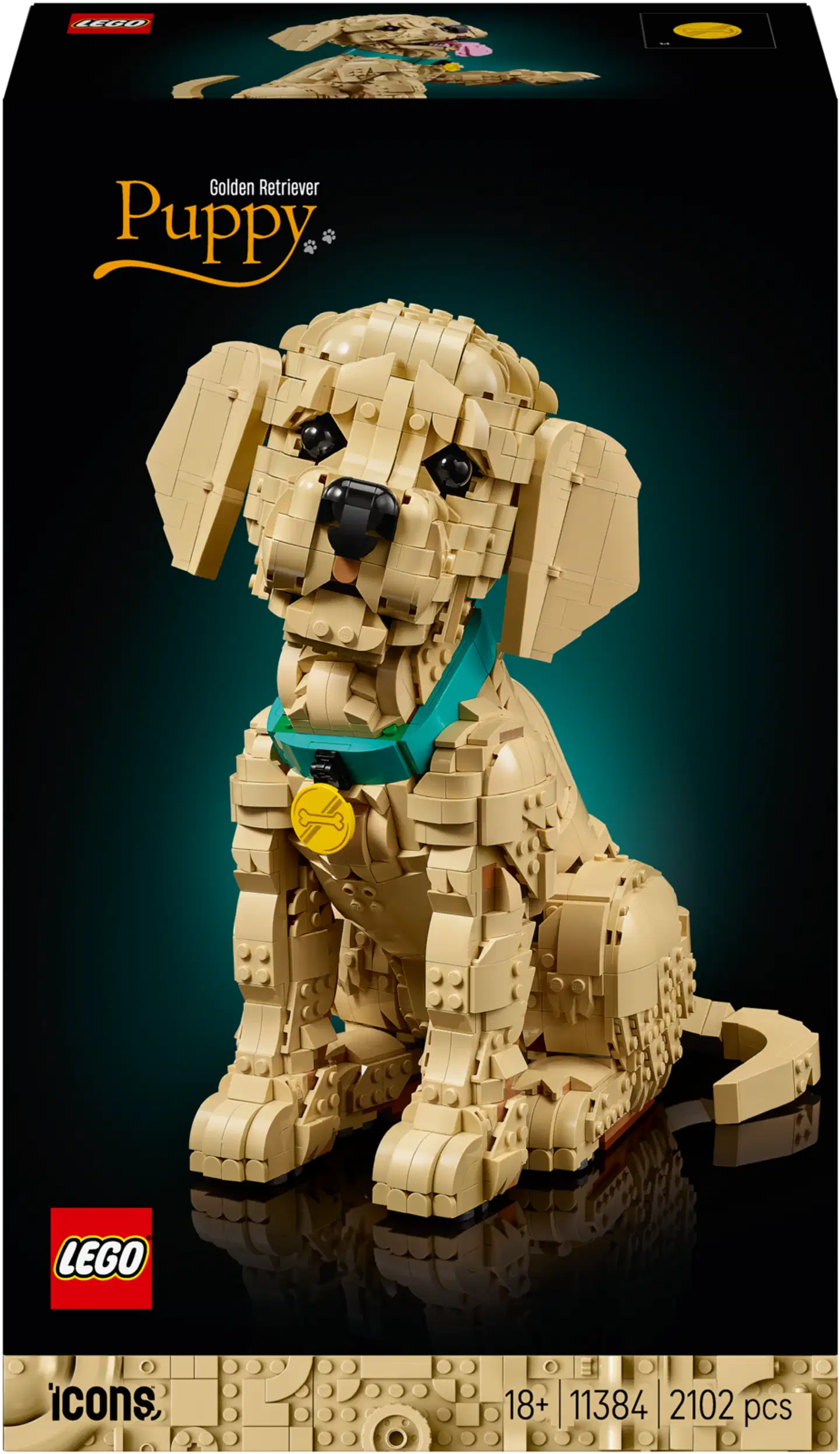 LEGO® Icons 11384 Kultaisen noutajan pentu - 3