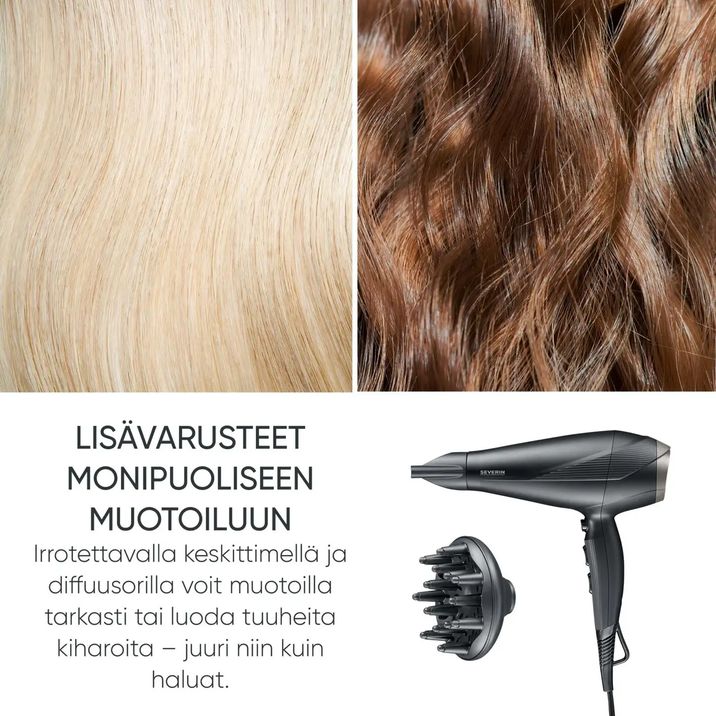 Severin hiustenkuivain HT0167 - 5