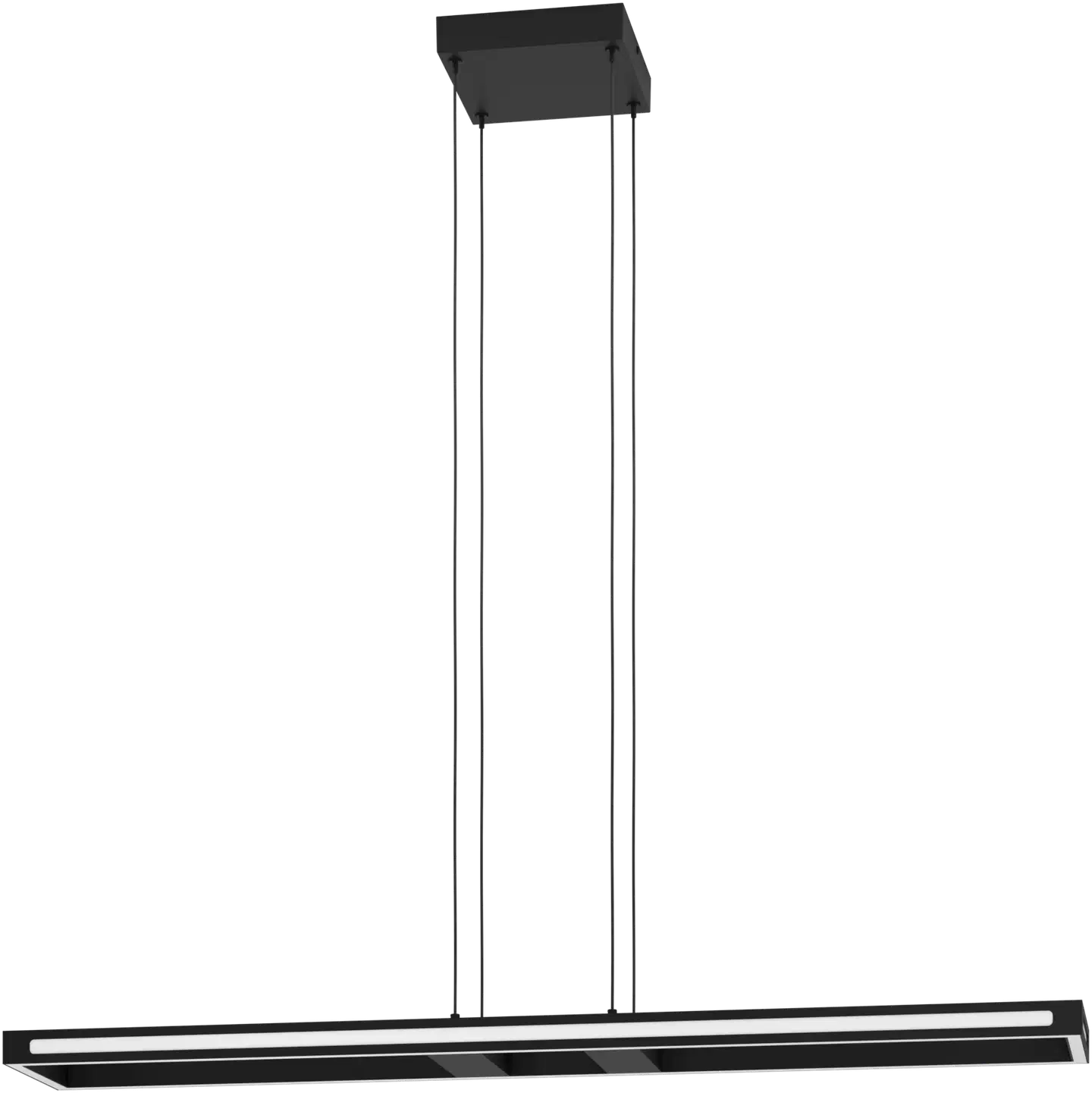 EGLO riippuvalaisin conncect.z Salvilanas-z LED 33W 116x20 cm musta/valkoinen - 1