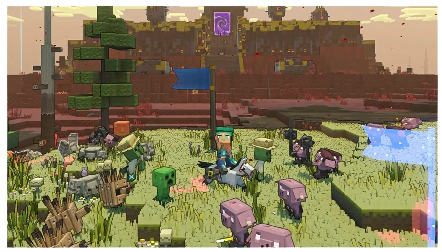 PlayStation 4 Minecraft Legends Deluxe Edition - 4
