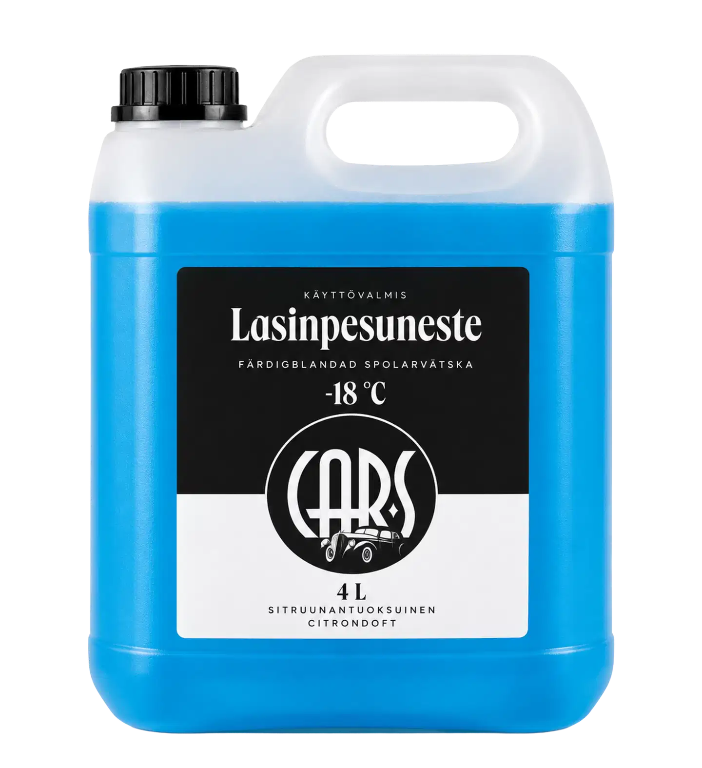 CAR-S Lasinpesuneste -18C, 4L Sitruunantuoksuinen