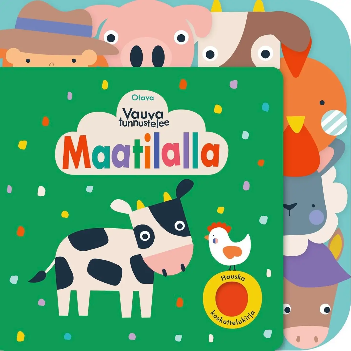 Vauva tunnustelee Maatilalla