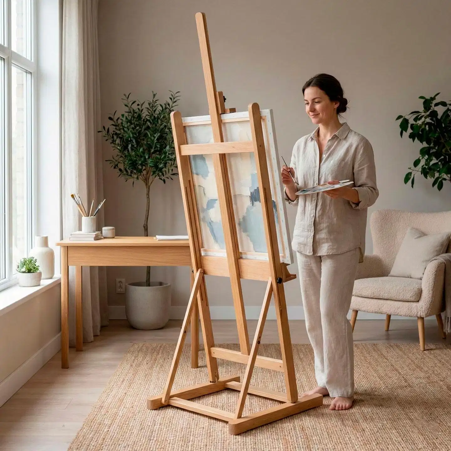 Lykke maalausteline pro 230x53x51 cm - 5