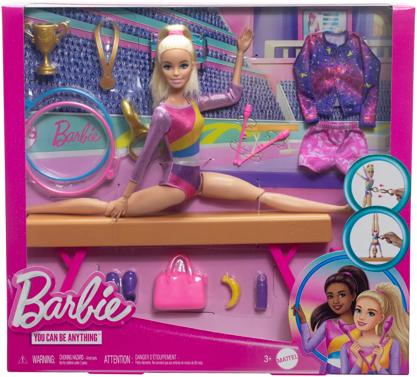 Voimistelija-Barbie leikkisetti - 6