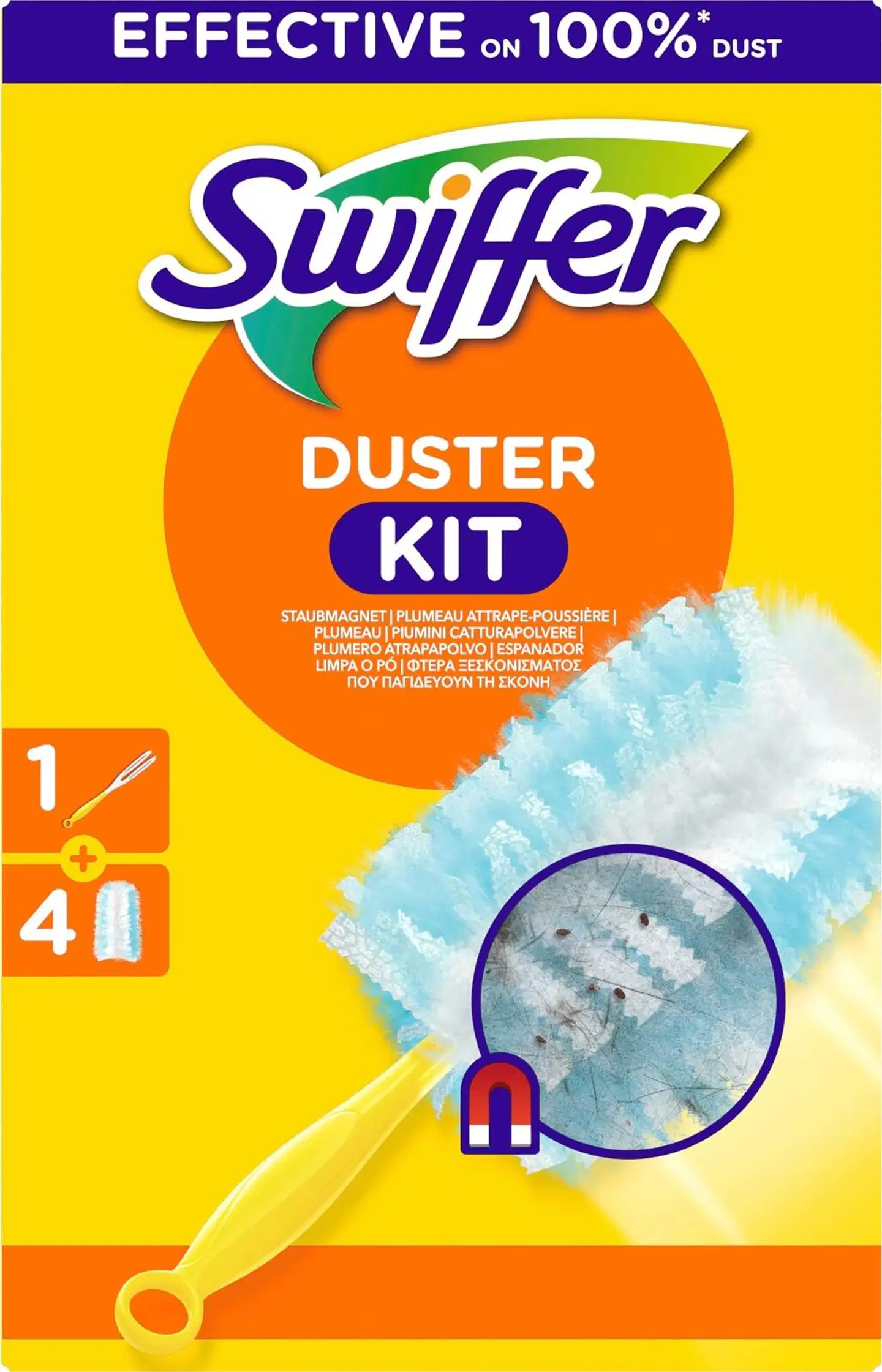 Swiffer Duster Kit (1 kahva+ 4 pölyhuiskaa) - 1