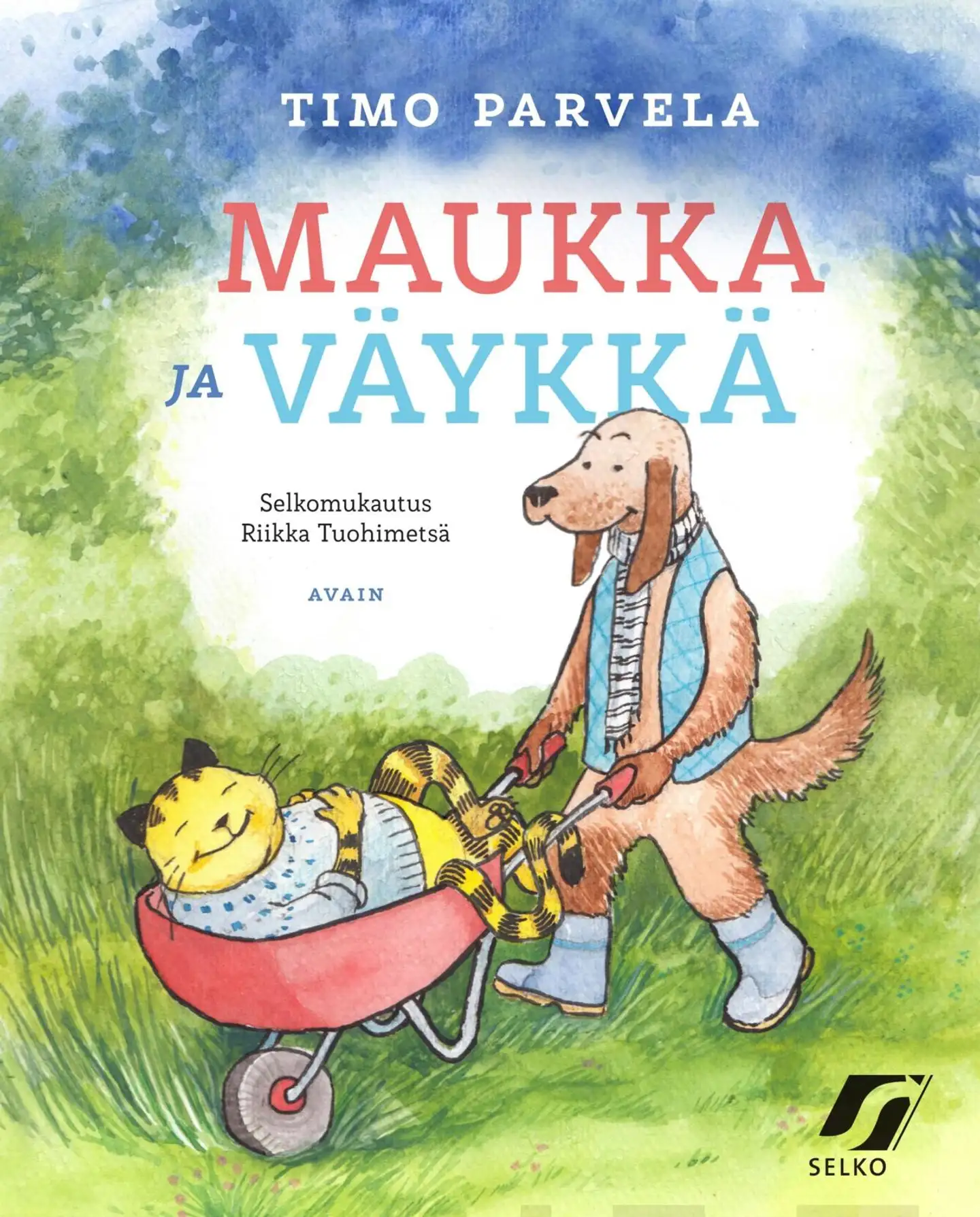 Parvela, Maukka ja Väykkä (selkokirja)