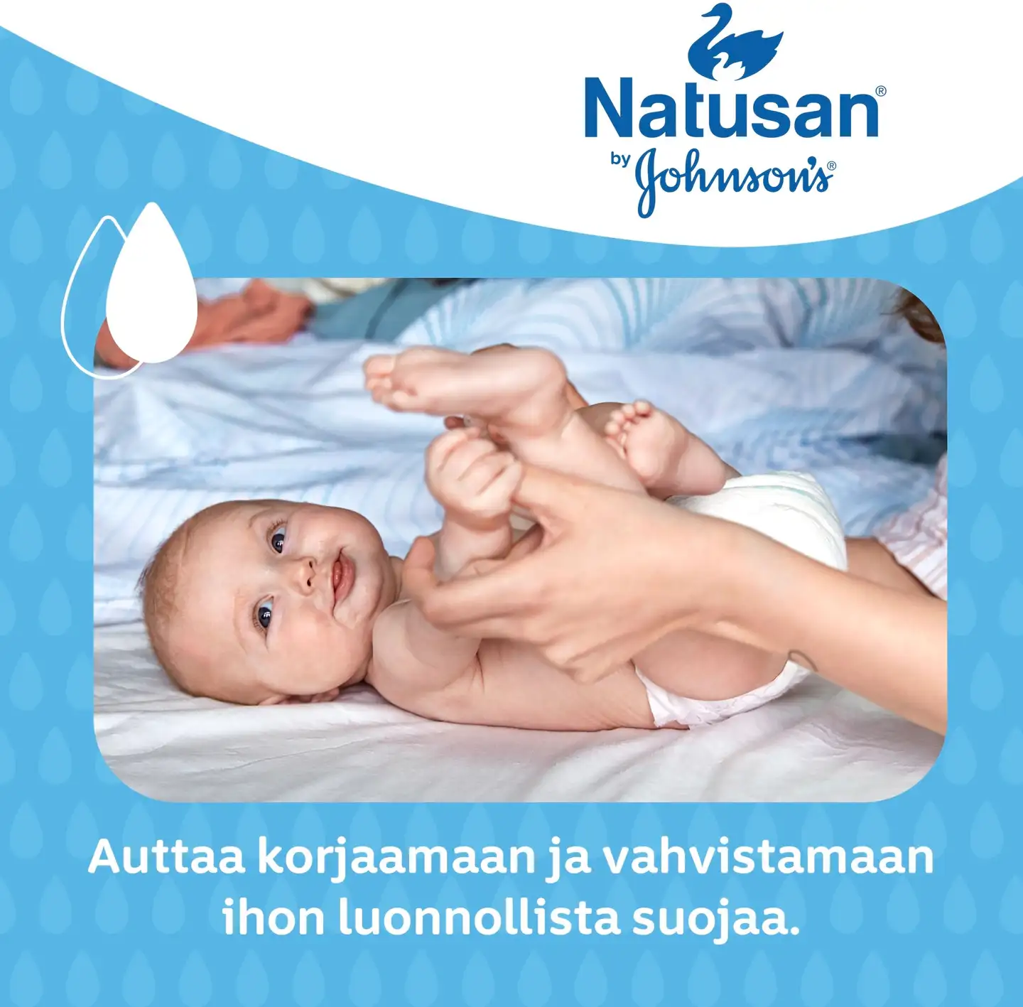 Natusan by Johnson's Nappy Care Cream sinkkivoide 110 g - 2