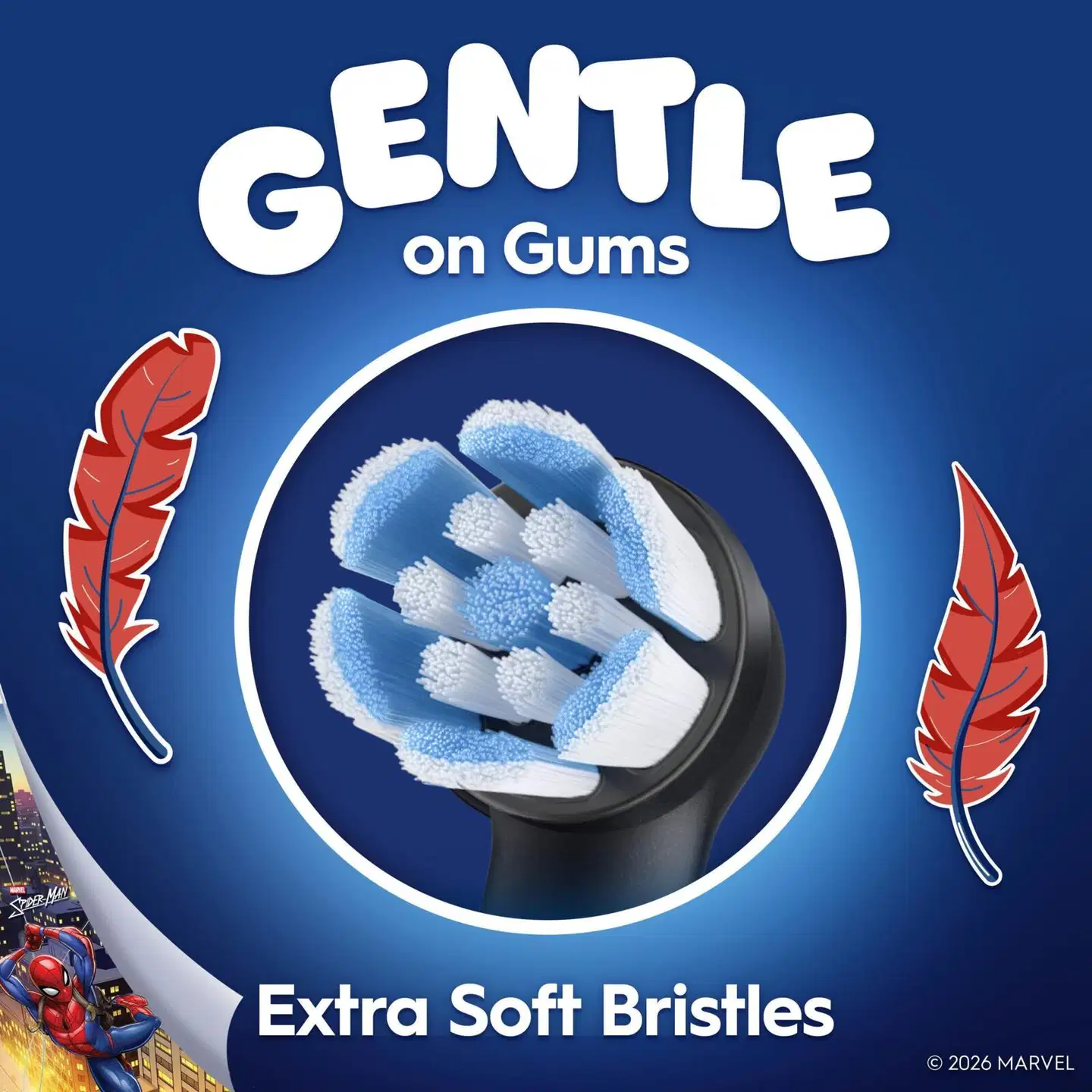 Oral-B iO Gentle Care Spiderman vaihtoharja 3kpl - 4