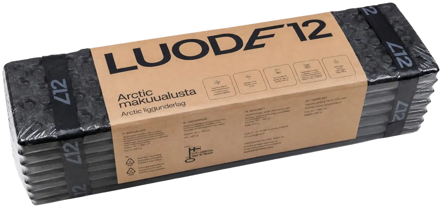 Luode12 Arctic taitettava makuualusta