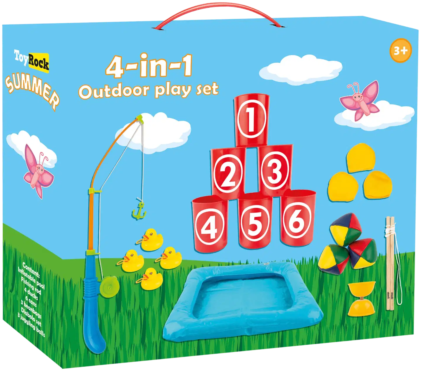 Toyrock Summer Kesäpelisetti 4-In-1 - 1