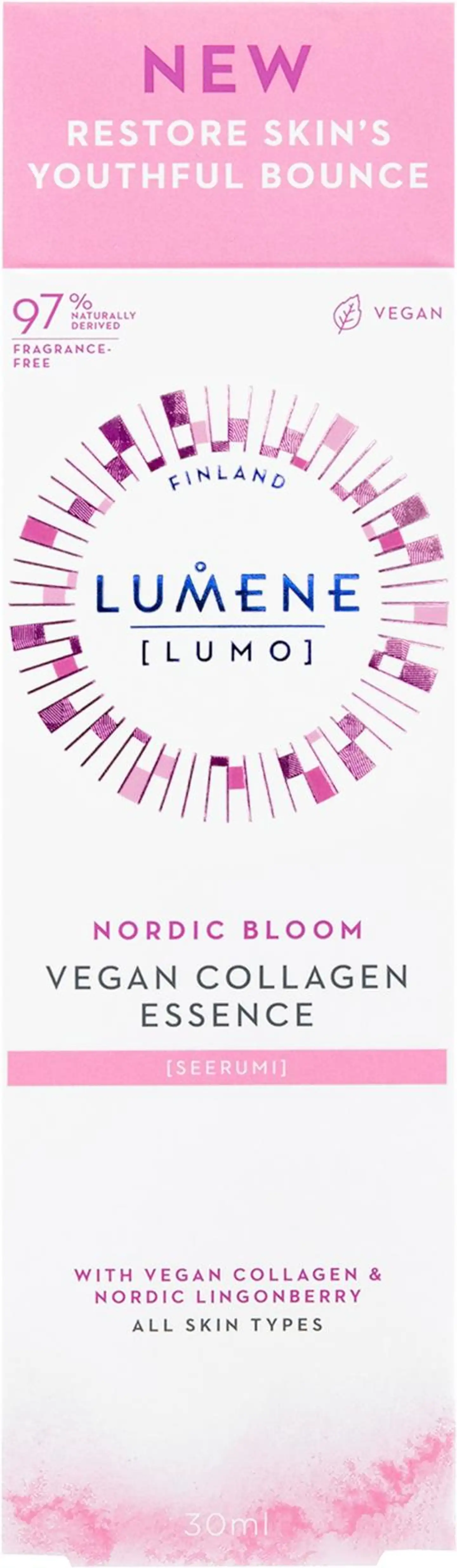 Lumene Lumo Kimmoisuutta lisäävä kollageeniseerumi 30ml - 3