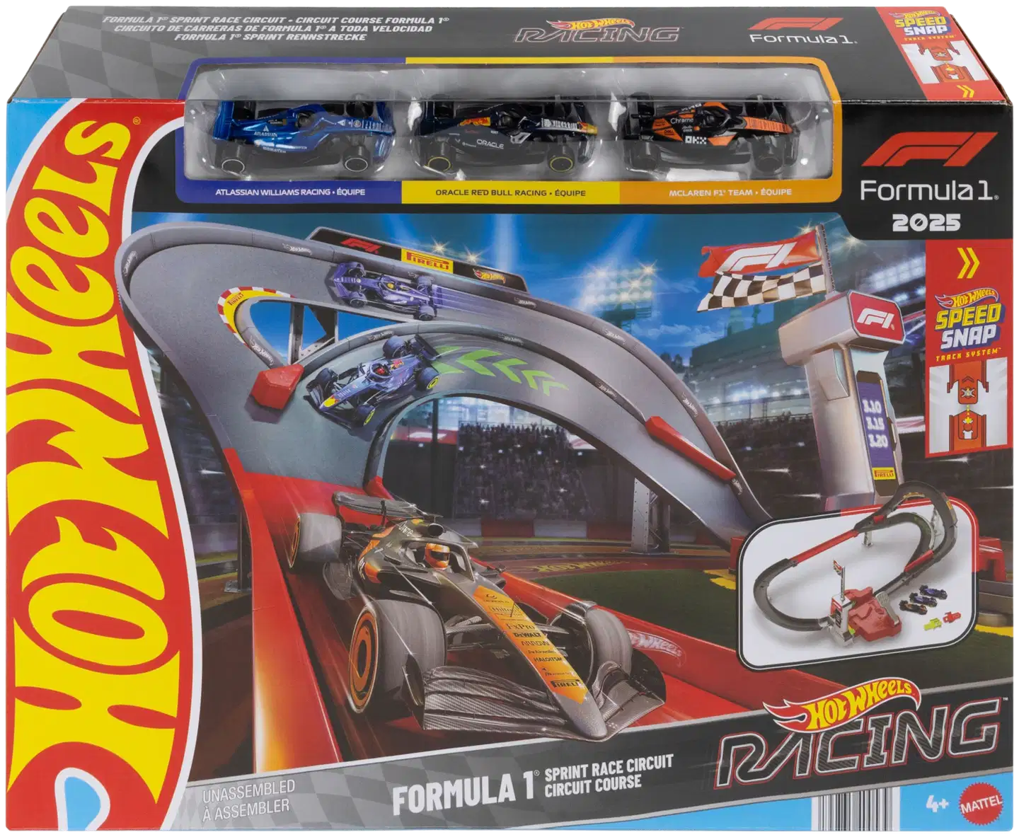 Hot Wheels Racing F1 Sprint Circuit -ratasetti - 3