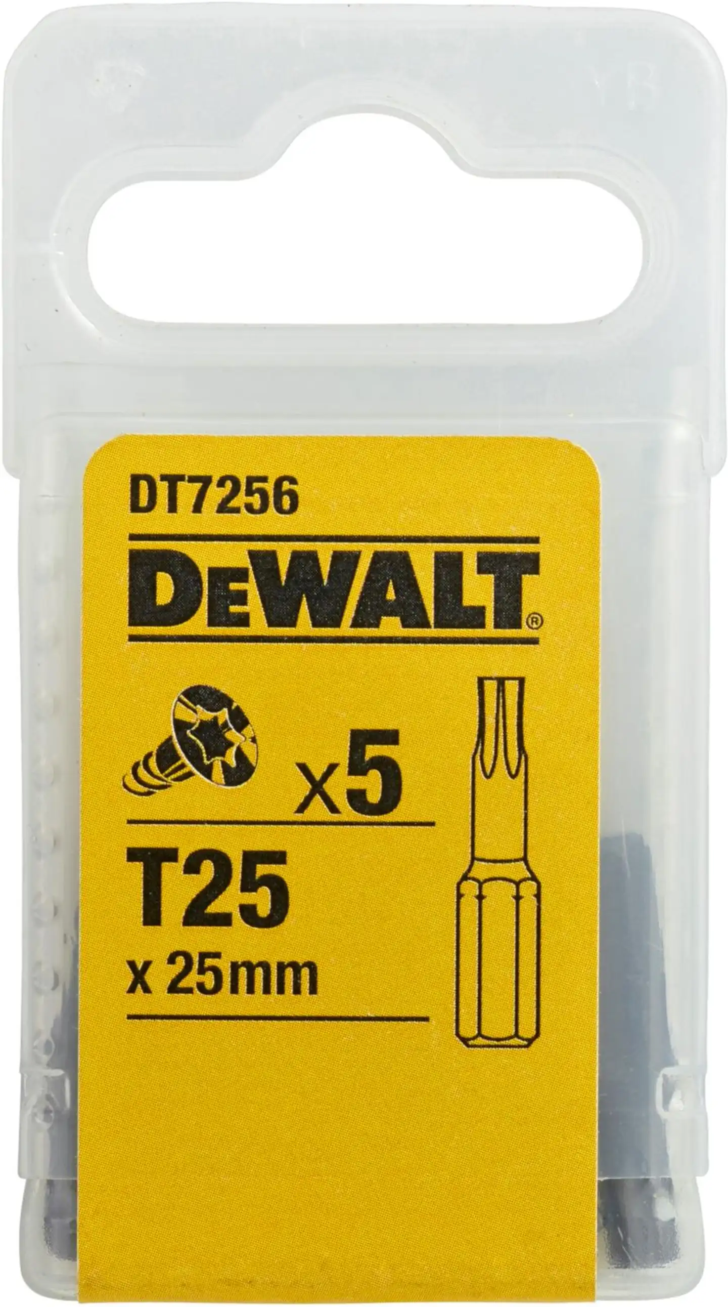 Dewalt ruuvauskärki T25, 5 kpl - 1