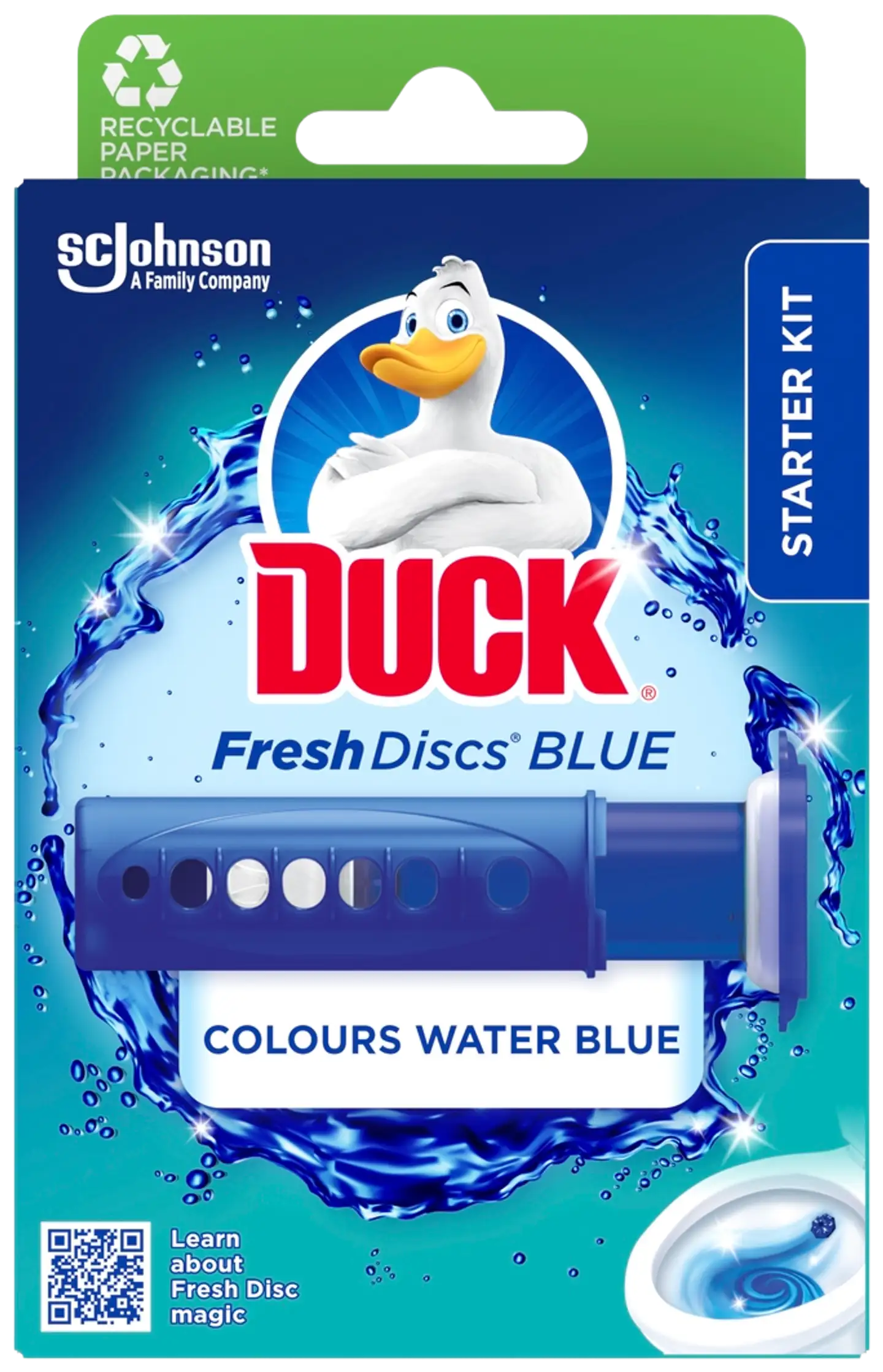 Duck Fresh Discs Blue Action Azure Lagoon 36ml