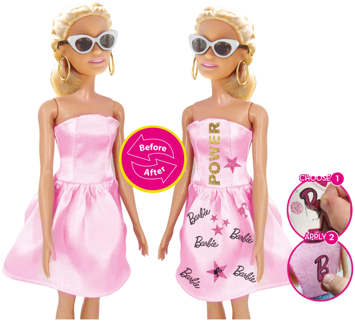 Barbie Make Your Own Urban & Chic Look -vaatesetti - 3