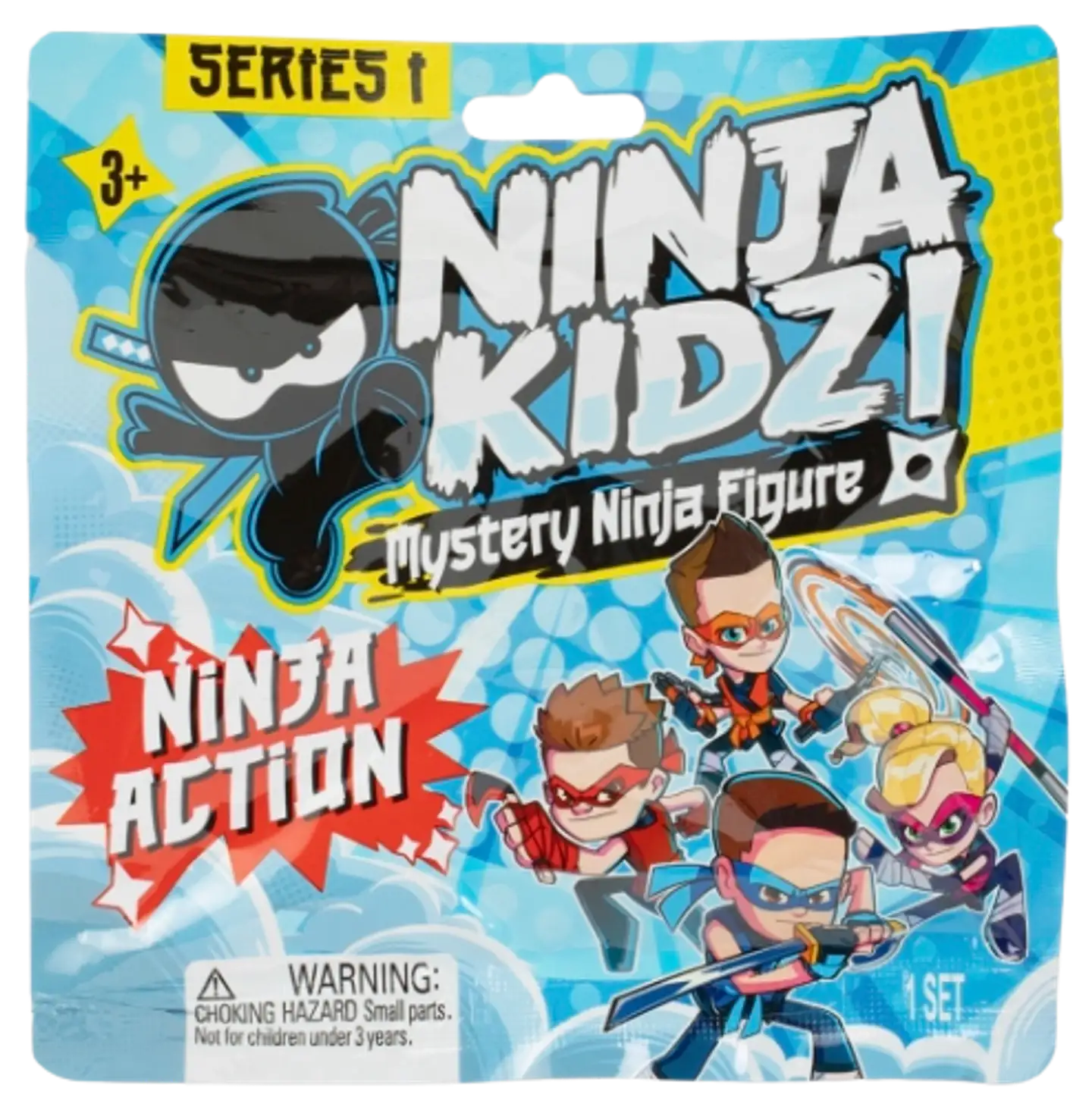 Ninja Kidz Ninja Action Mysteeri Figuuri - 3