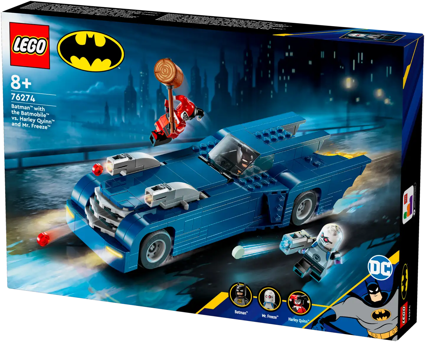 LEGO Marvel Super Heroes 76274 Batman™ ja Batmobile™ vastaan Harley Quinn™ ja Pakkasherra - 3