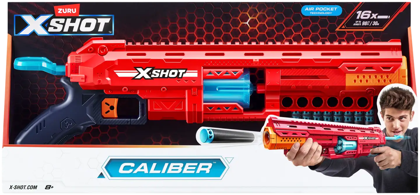 X-Shot leikkiase Caliber - 6