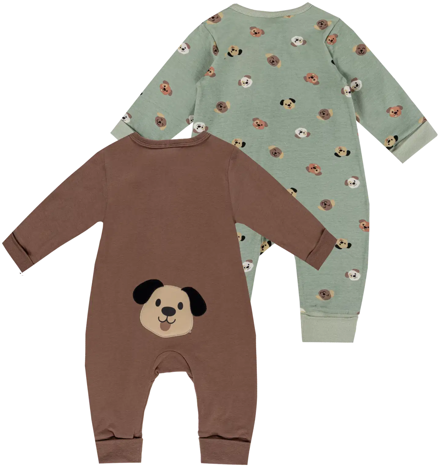 Ciraf vauvojen pyjama Hauhau 250B262904 2-pack - green dog - 2