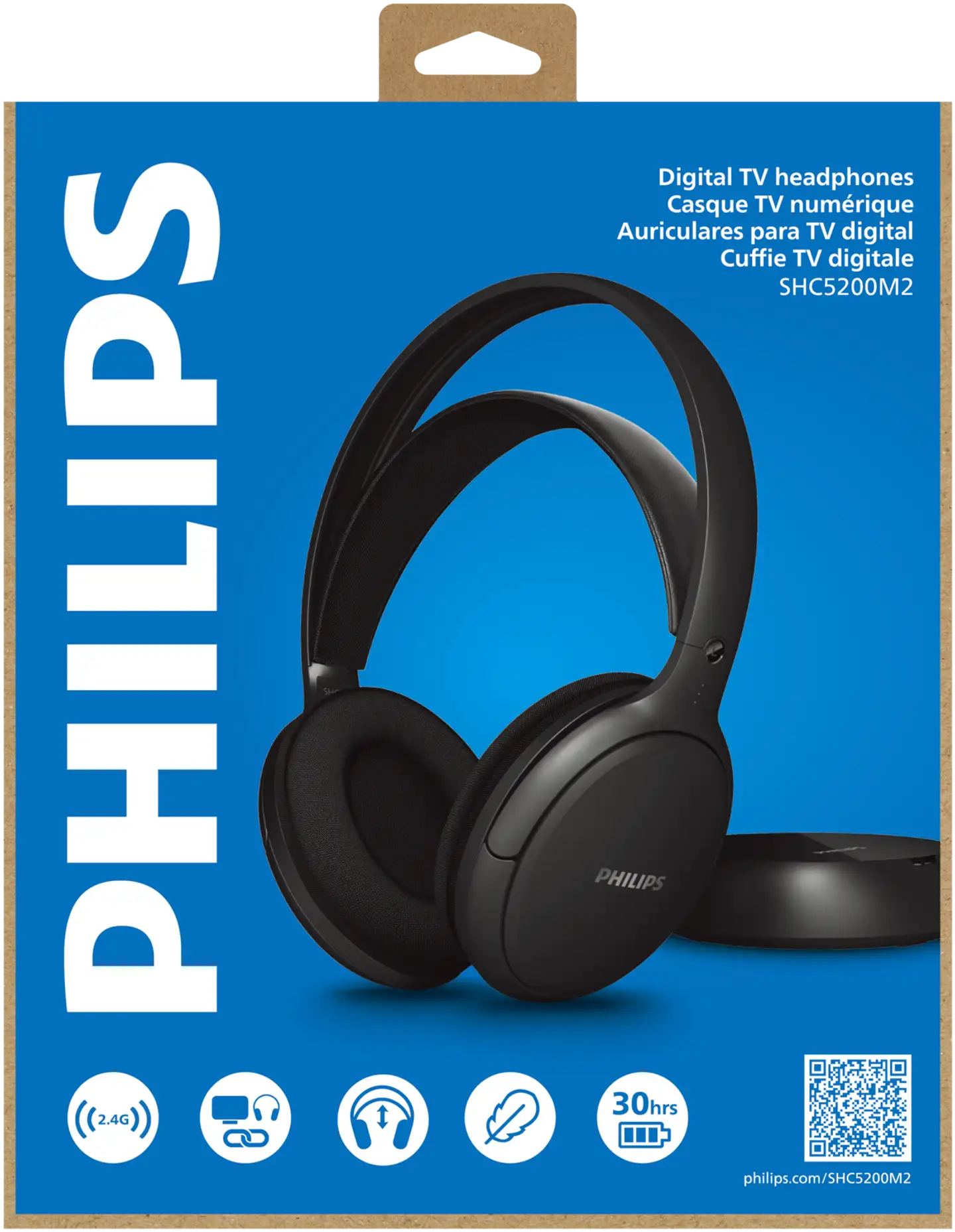 Philips TV-kuulokkeet SHC5200M2/12 - 6