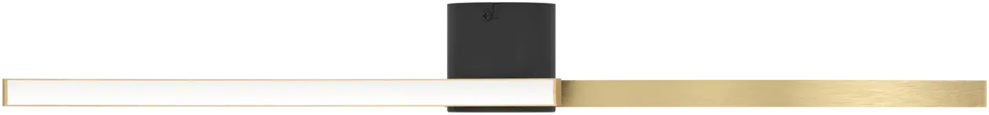 EGLO kattovalaisin Aieta LED 12W musta/messinki - 2