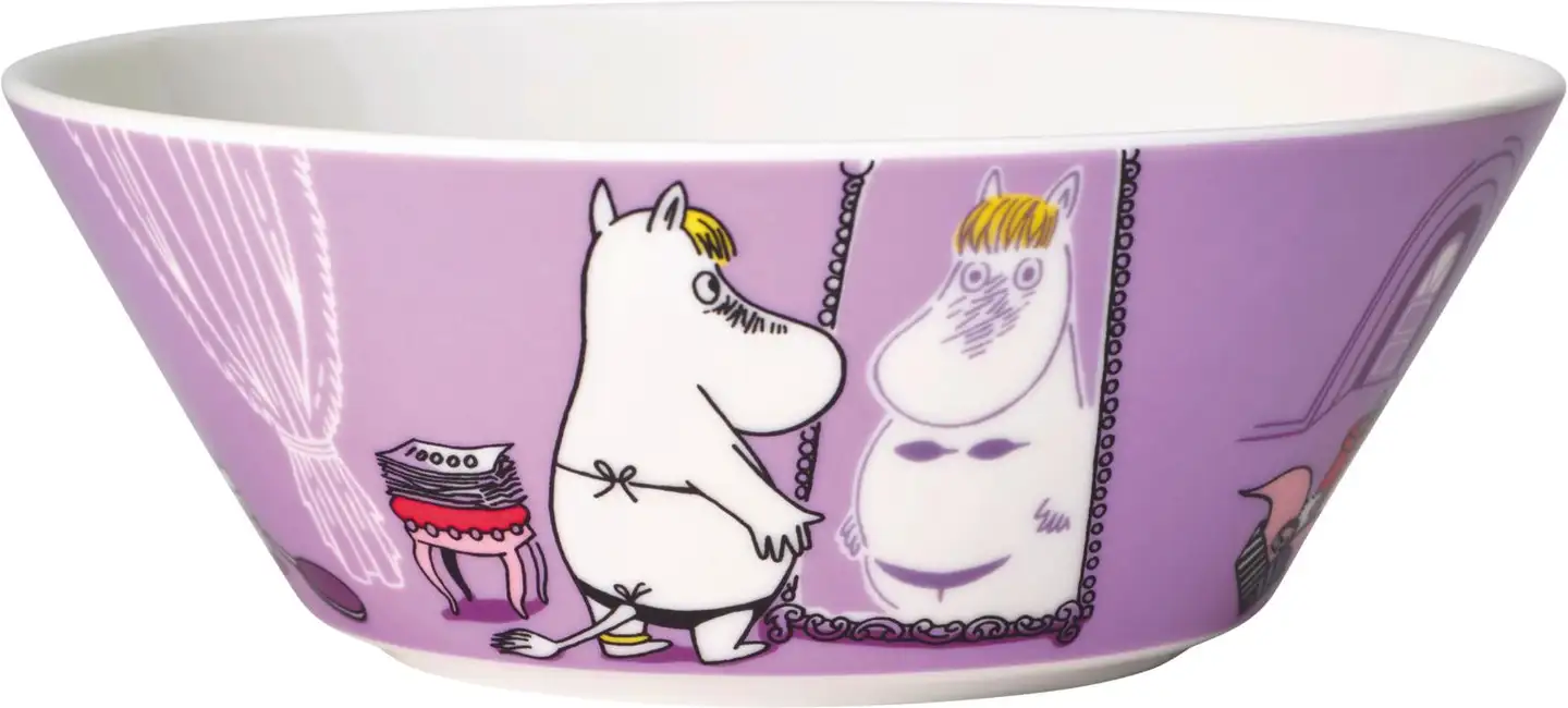 Moomin Arabia Muumi Kulho Niiskuneiti 15 cm liila - 2