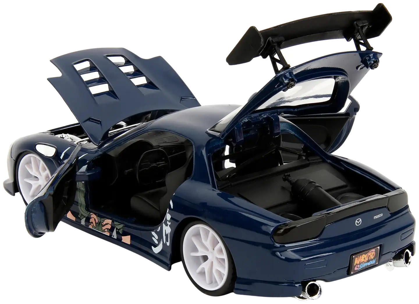 Jada Naruto Shippuden Kakashi Hatake ja 1993 Mazda RX-7, 20 cm, 1:24, die-cast - 3