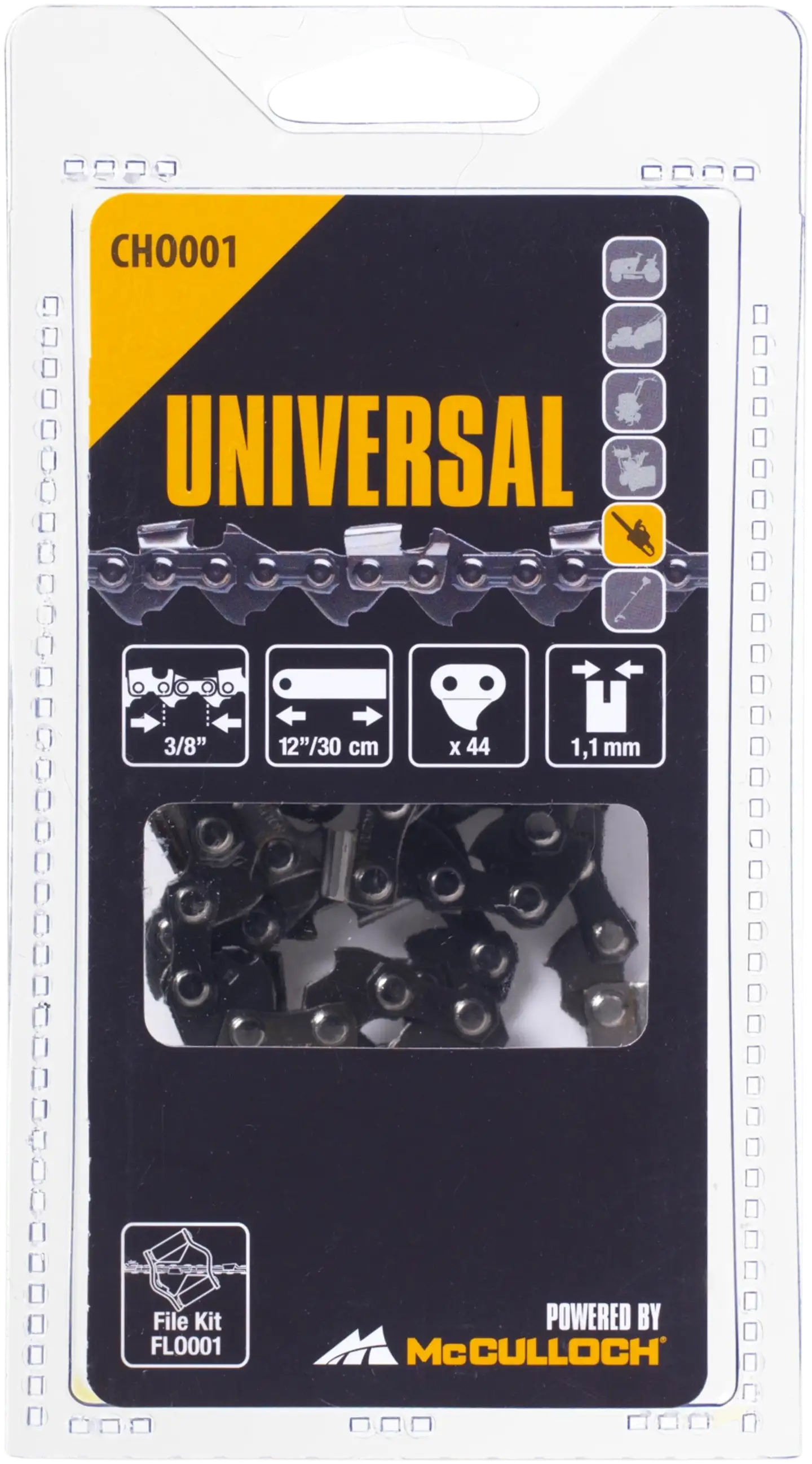 Teräketju Universal 12-44 3/8 1.1 Cho001