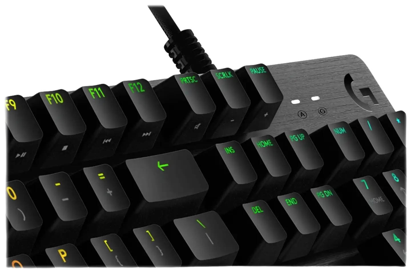 Logitech pelinäppäimistö GX Red -kytkimillä G512 - 5