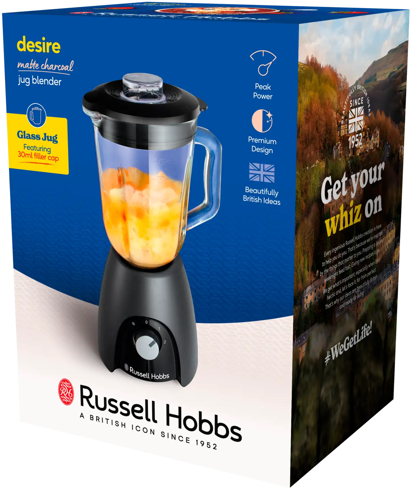 Russell Hobbs tehosekoitin Desire Matte Charcoal 27121-56 - 7
