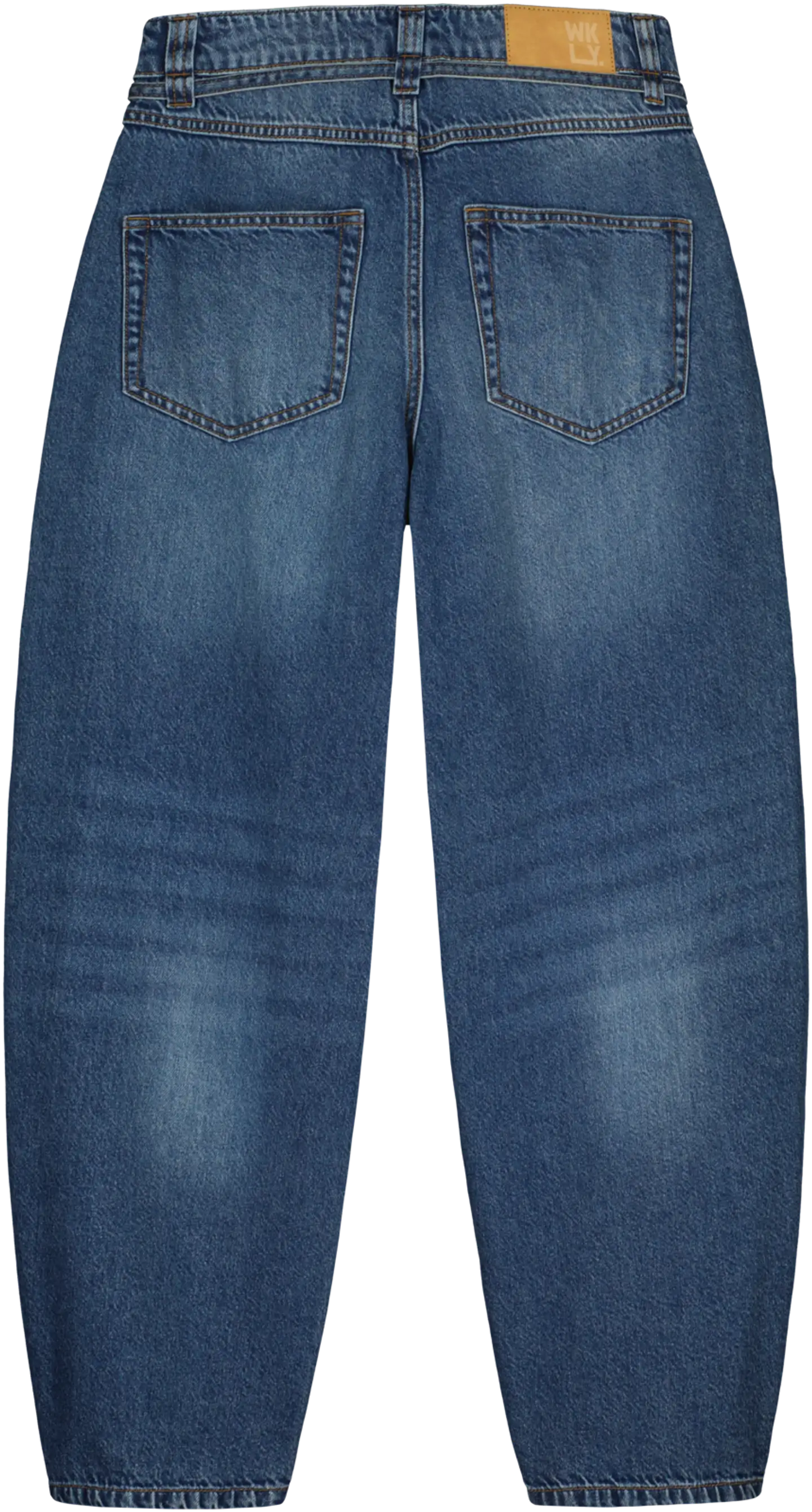 WKLY. naisten farkut Balloon shape 222W000206 - Indigo - 2