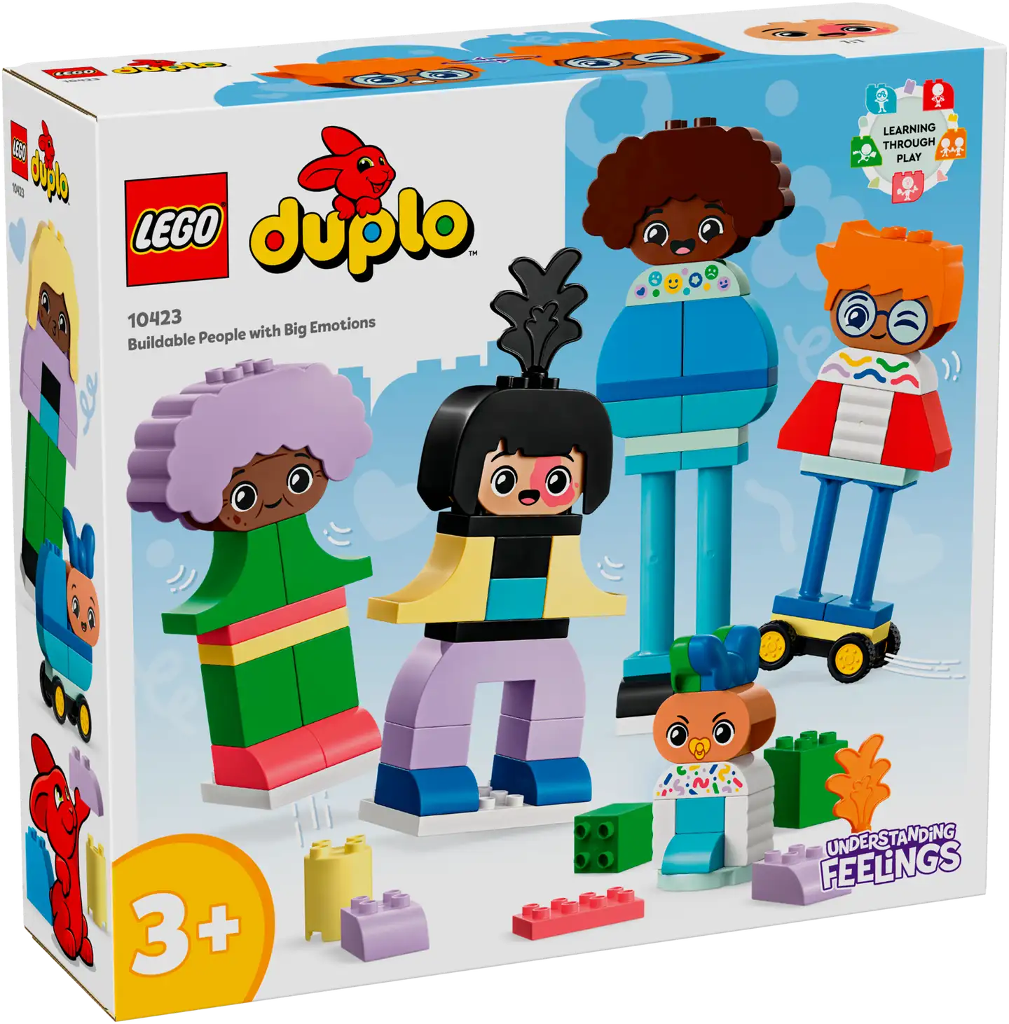 LEGO DUPLO Town 10423 Rakenna ihmisiä isoine tunteineen - 2