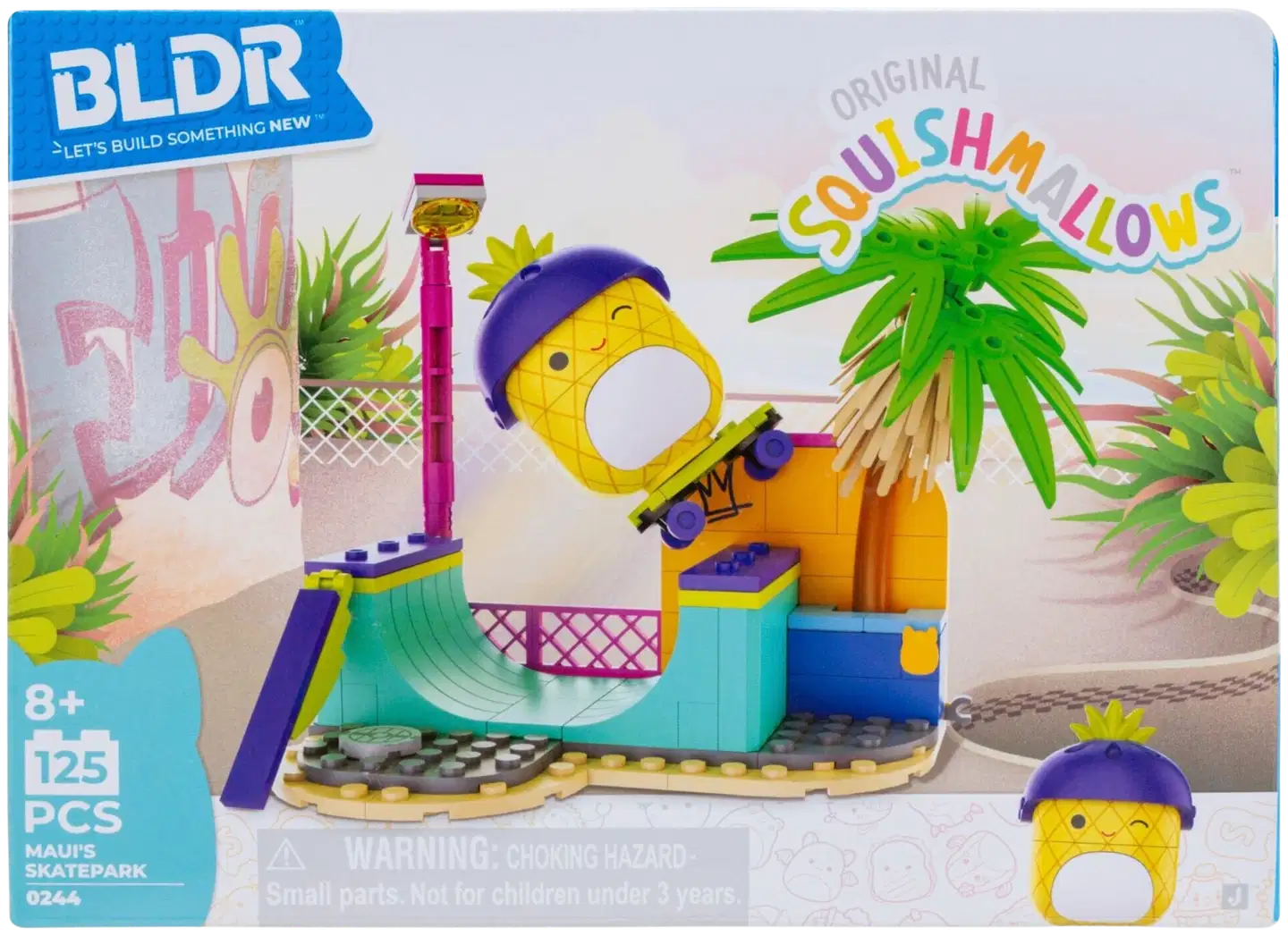 BLDR Squishmallows skeittipuisto leikki - 1