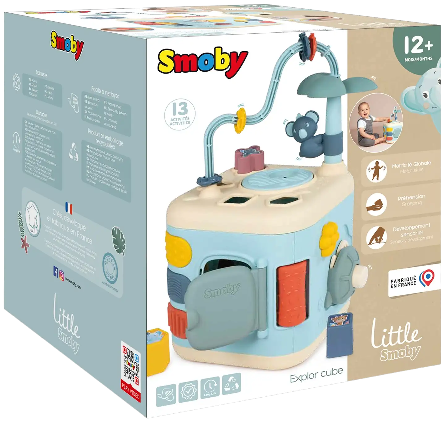 Little Smoby Explor Cube, puuhakuutio - 3