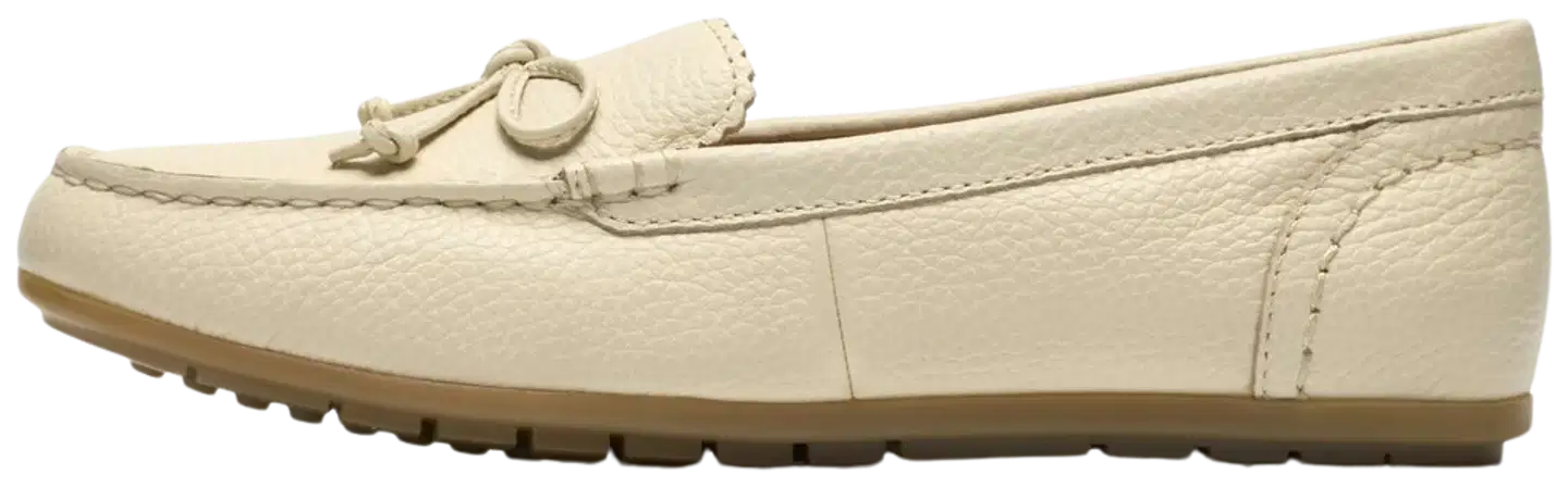 Clarks Elliotte Sail naisten mokkasiini - Cream Leather - 3