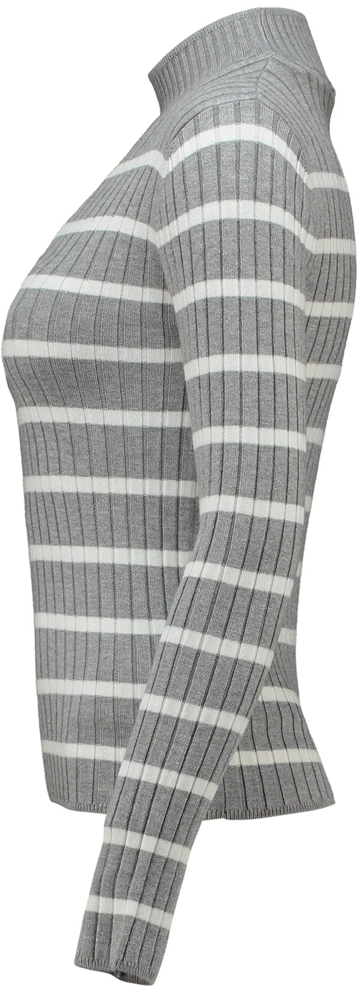 Hailys naisten neule kl44ea da-po1911019s - grey/offwhite stripe - 2