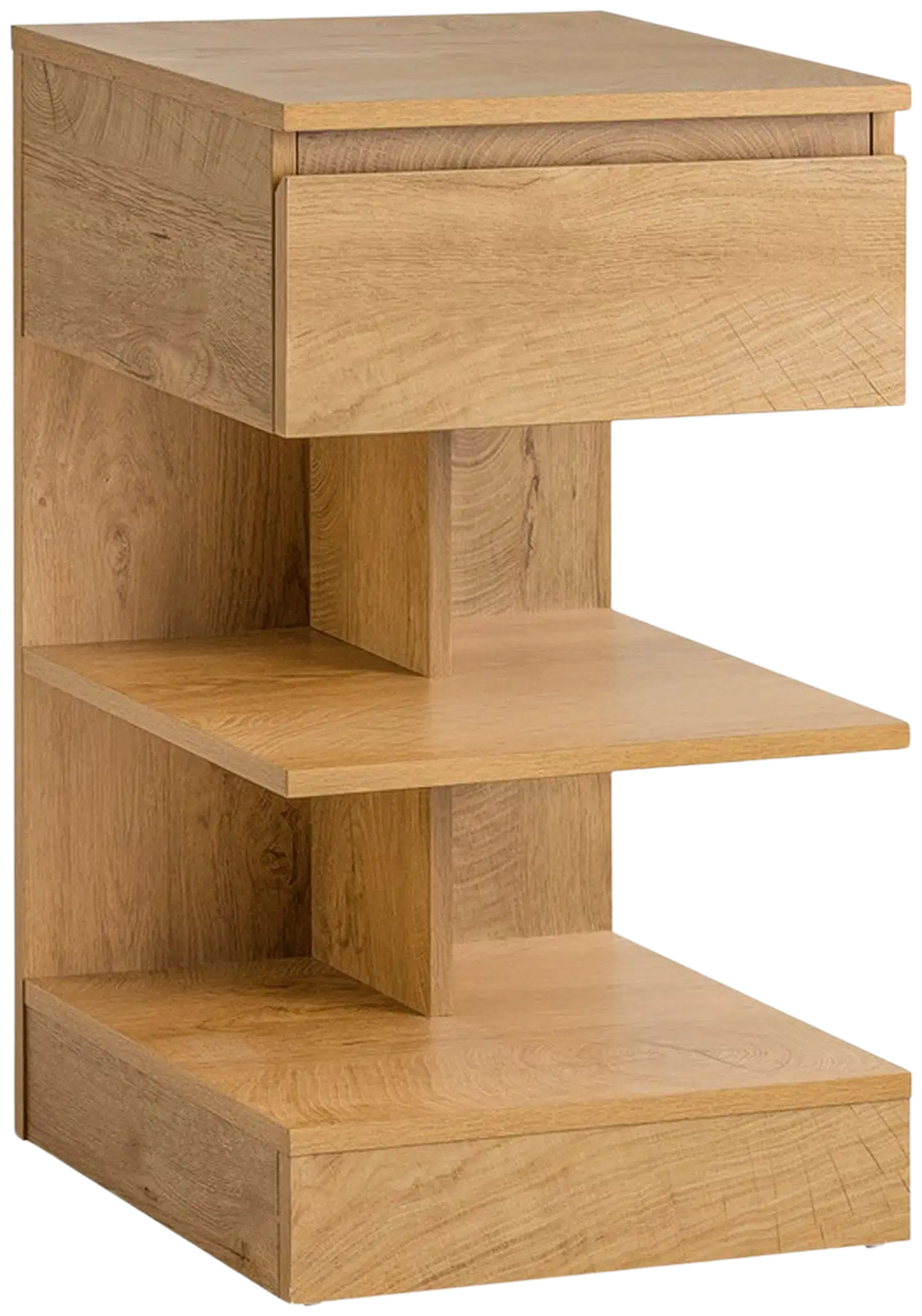 SoBuy yöpöytä vaalea tammi FBT49-N - 2