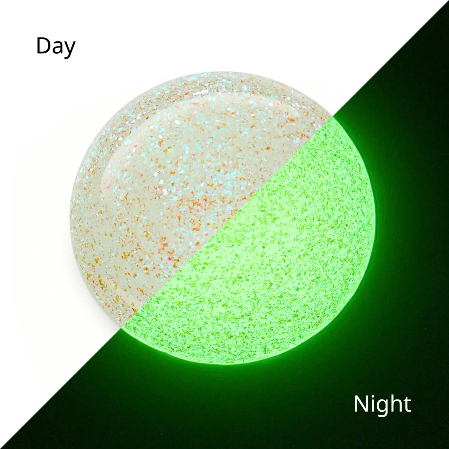 essence GLOW IN THE DARK mini nail polish 01 5 ml - 3