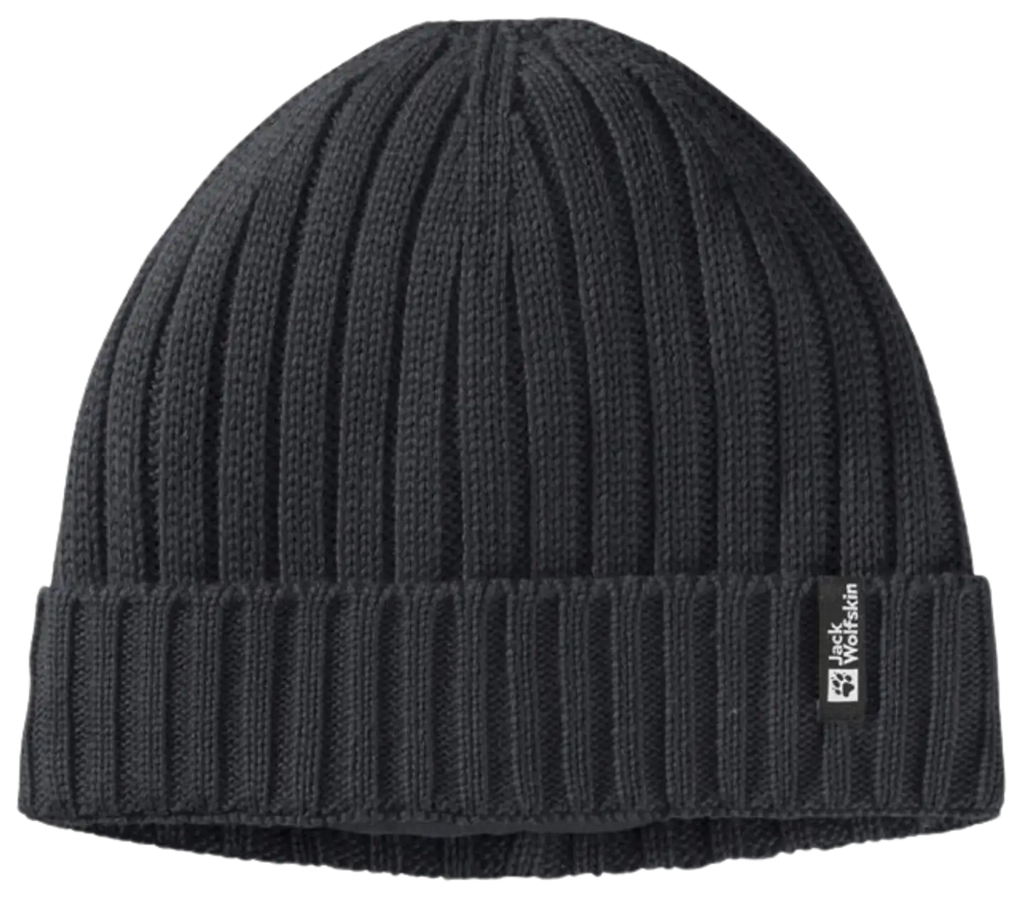 Jack Wolfskin pipo Rib Knit Beanie - BLACK - 1