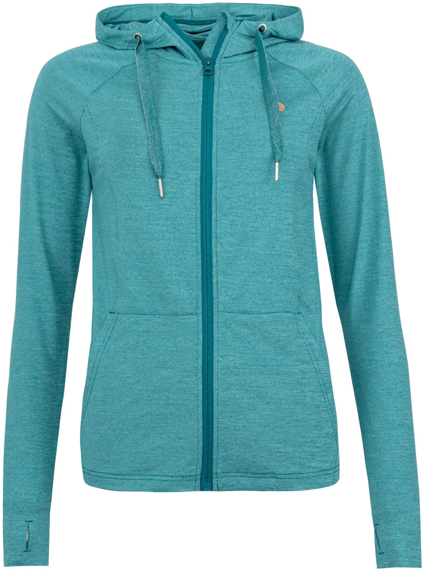 Danskin naisten hupullinen treenitakki DPS2603 - Shaded Spruce - 1