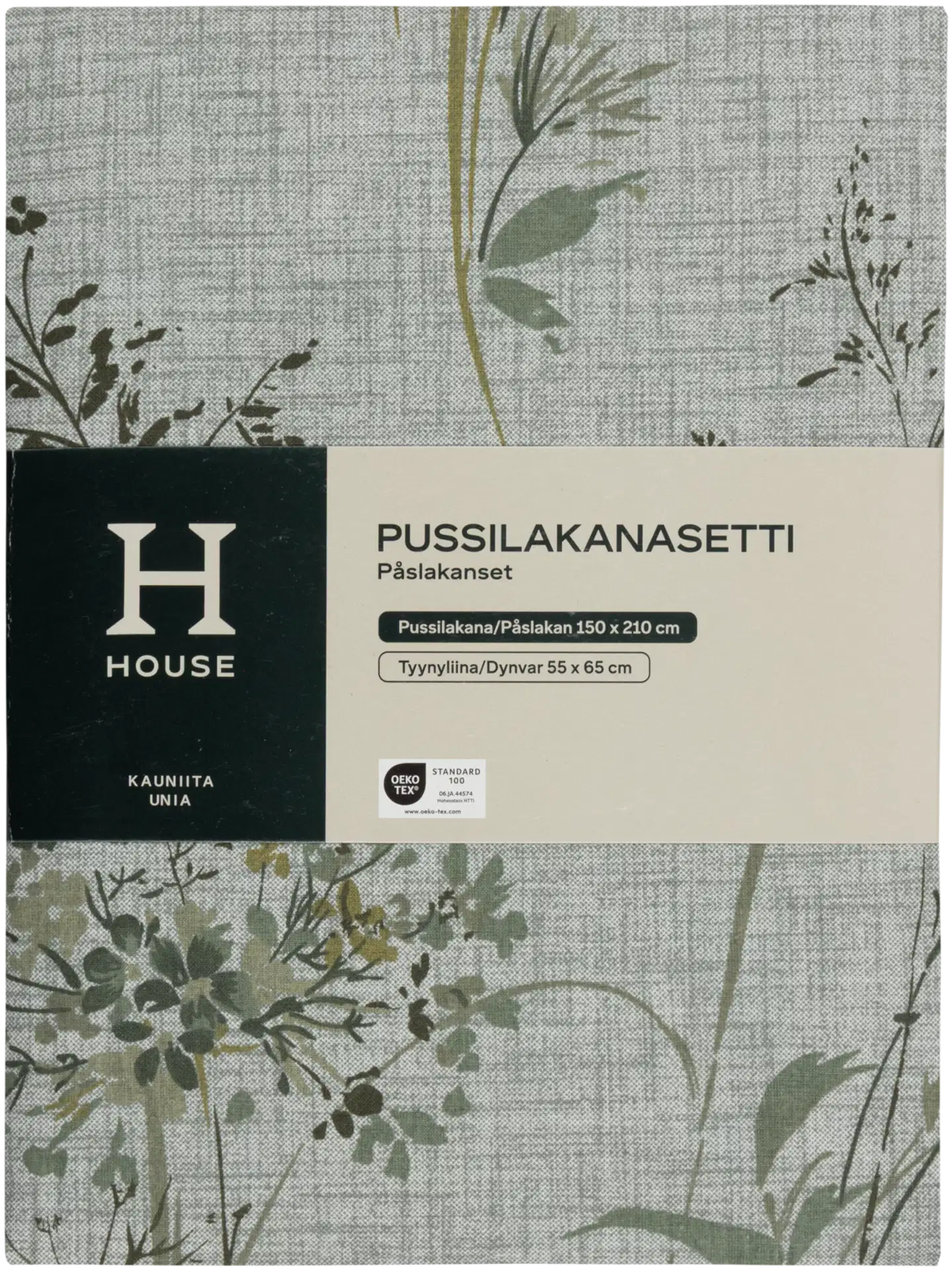 House pussilakanasetti Melange Flower 150x210 cm - 2