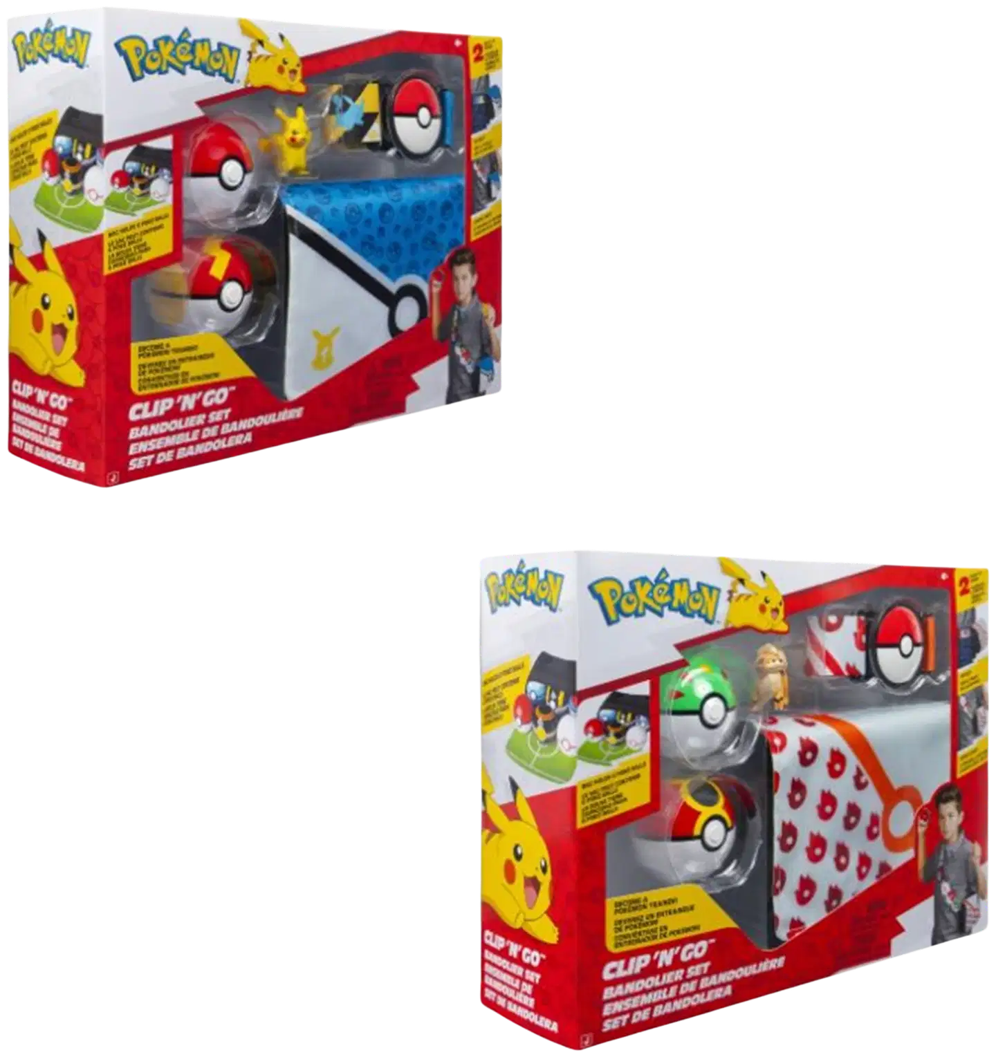 Pokemon Clip N Go Bandolier Set - 2