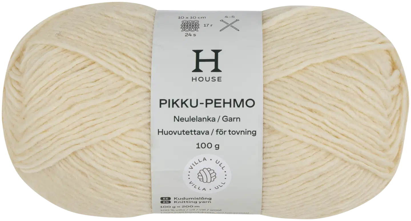 House villalanka Pikku pehmo 100 g Off white 110