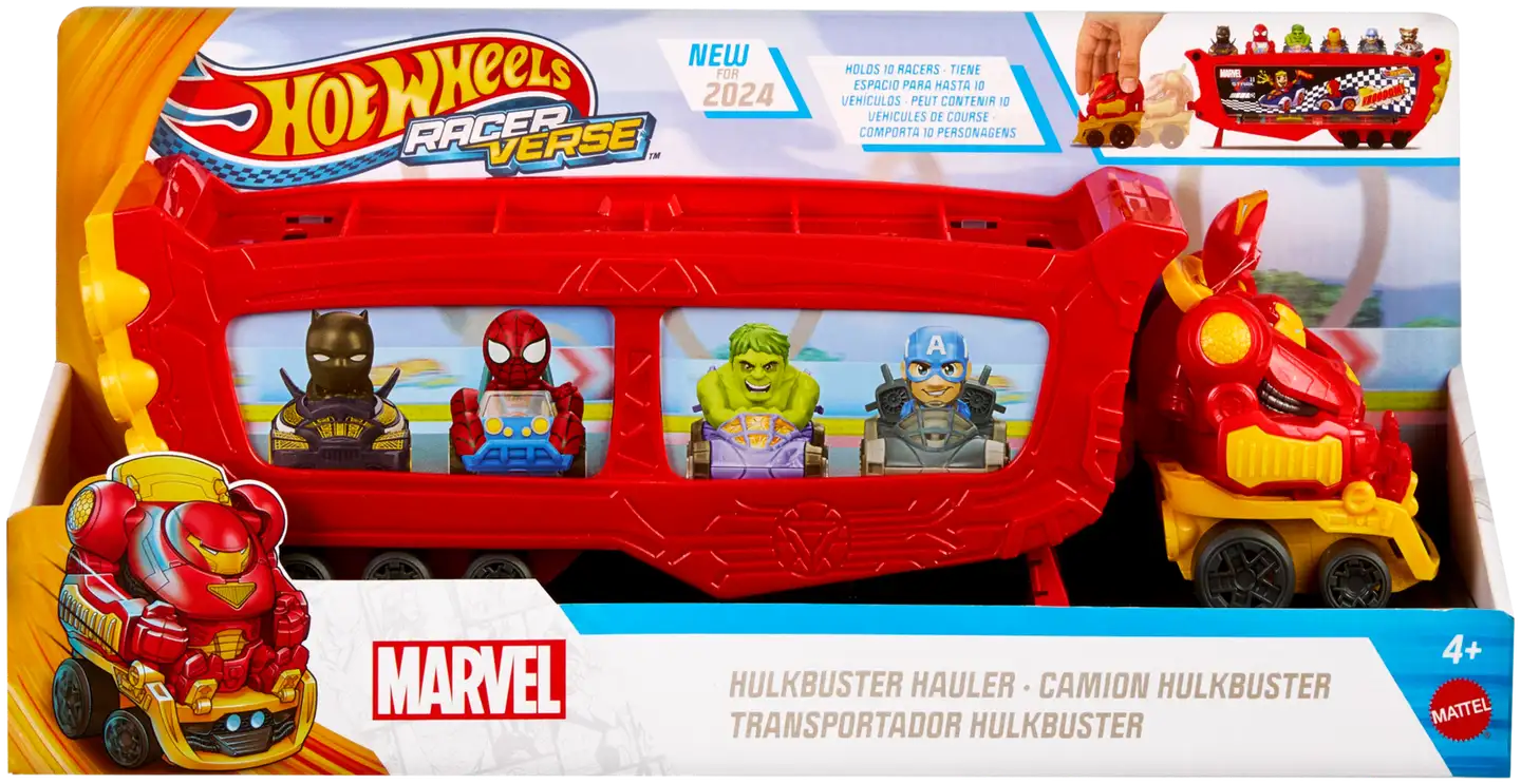 Hot Wheels RacerVerse Hulkbuster -autonkuljetusrekka - 2